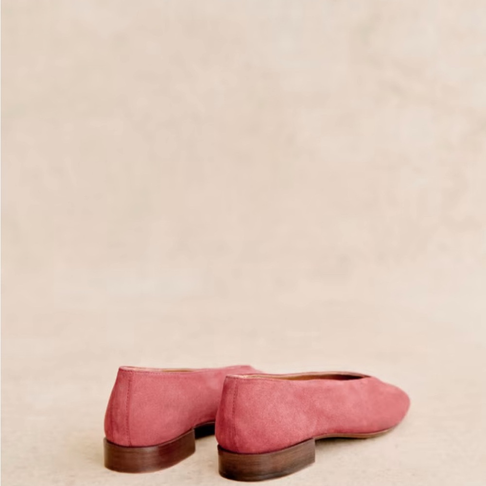Sezane Pink Flats